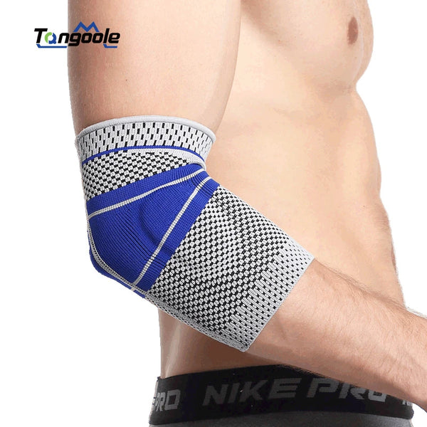 Silicone Elbow Pads Sports Elbow Support Pressure Arm Sleeve Brace