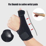 BraceTop Medical Sports Wrist Thumbs Hands Support Finger Holder Steel