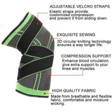 Knee Pads Braces Sports Support Kneepad Joints Protector Fitness Compression Sleeve