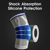 Knee pad for pain relief with side support for sport and everyday activities