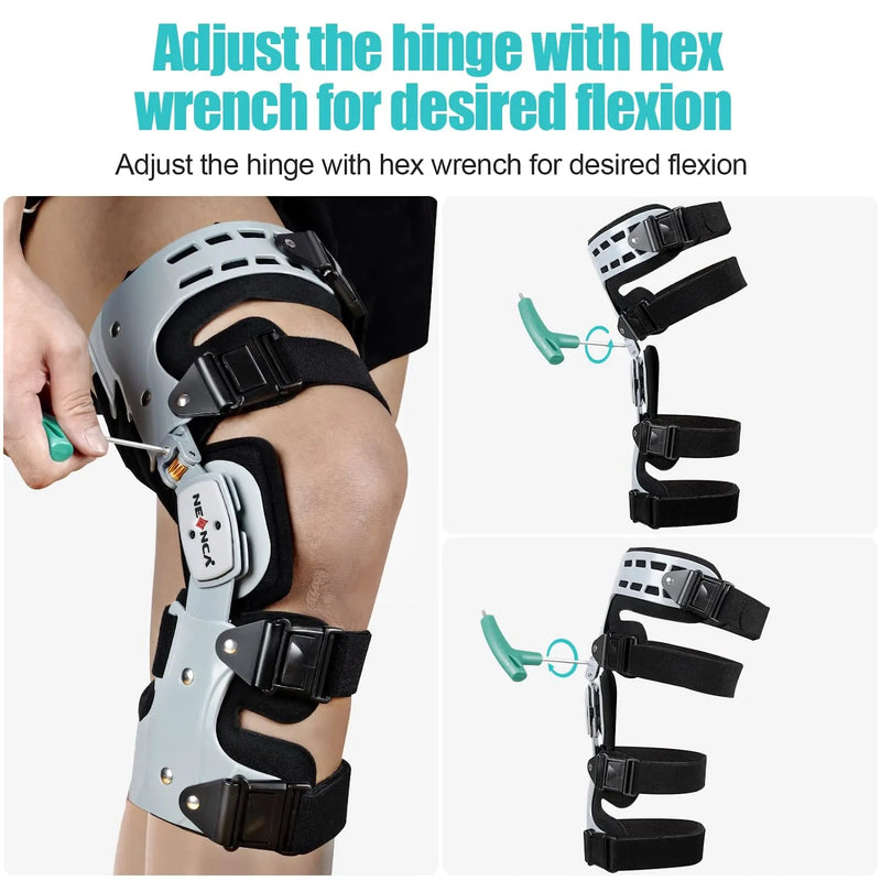 ROM knee brace