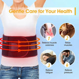 Electric Heating Belt With Adjustable Temperature Vibration Massage