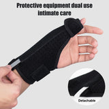 BraceTop Medical Sports Wrist Thumbs Hands Support Finger Holder Steel