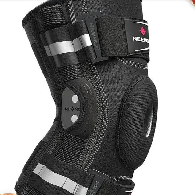 NEENCA Hinged Knee Brace for Knee Pain Knee Support with Side Stabilizers