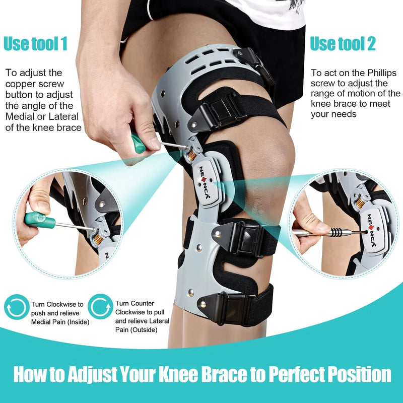 ROM knee brace