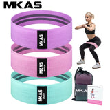 Fitness hip rubber band